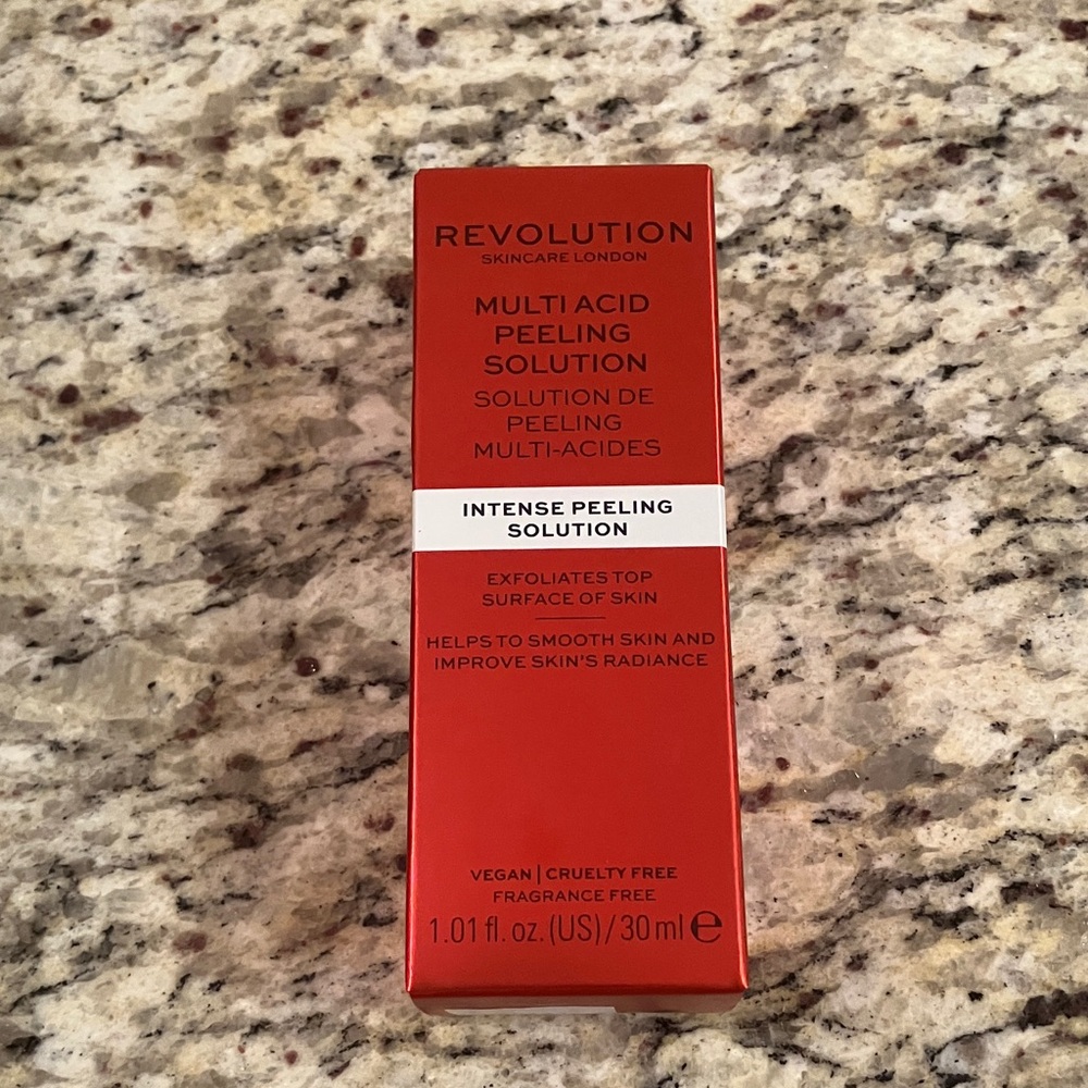 Revolution Skincare Multi Acid Peeling Solution 30ml Intense AHA BHA Exfoliator
